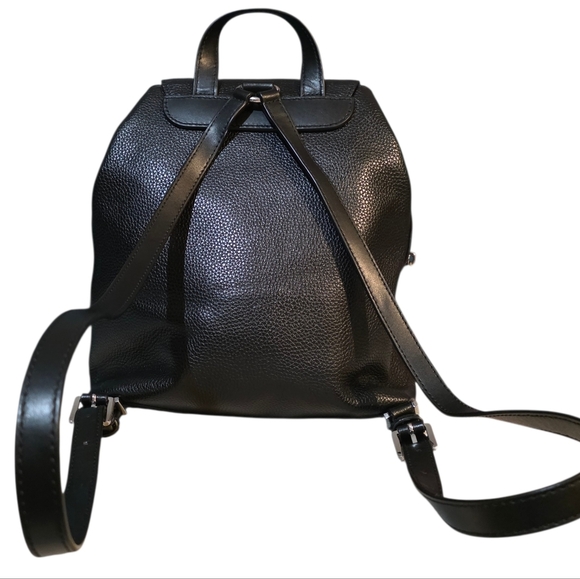 Michael Kors Raven Medium Leather Backpack - Picture 4 of 9